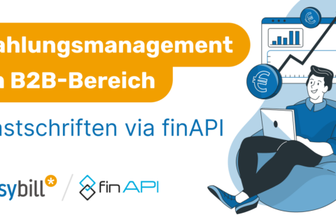 Headerbild Zahlungsmanagement mit finAPI Lastschriften