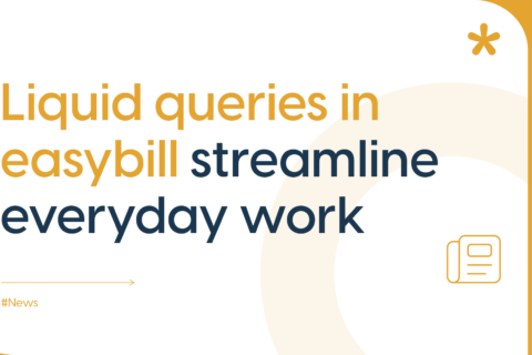 Header image for blog post about liquid queries in easybill