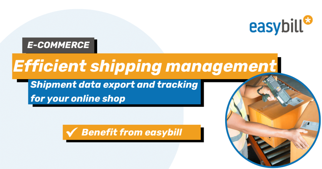 Header image for blog post on optimized shipping management for online stores