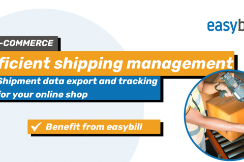 Header image for blog post on optimized shipping management for online stores