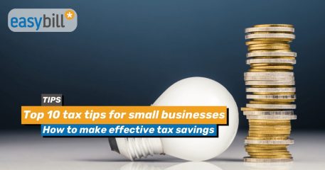 Header image for blog post about small businesses and tax-saving tips