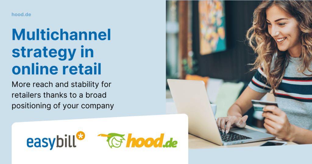 Header image for guest article by Hood.de on the topic of multichannel in online retail