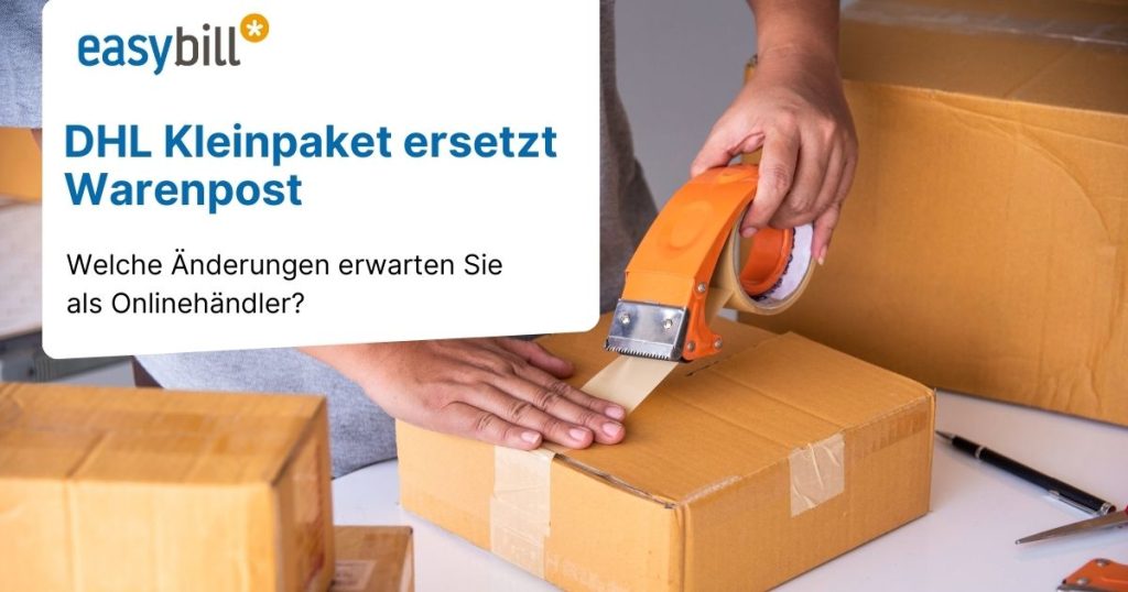 DHL Kleinpaket statt Warenpost