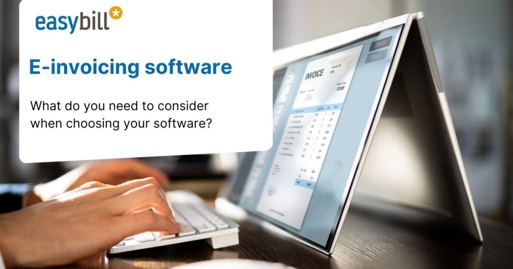 E-invoicing software